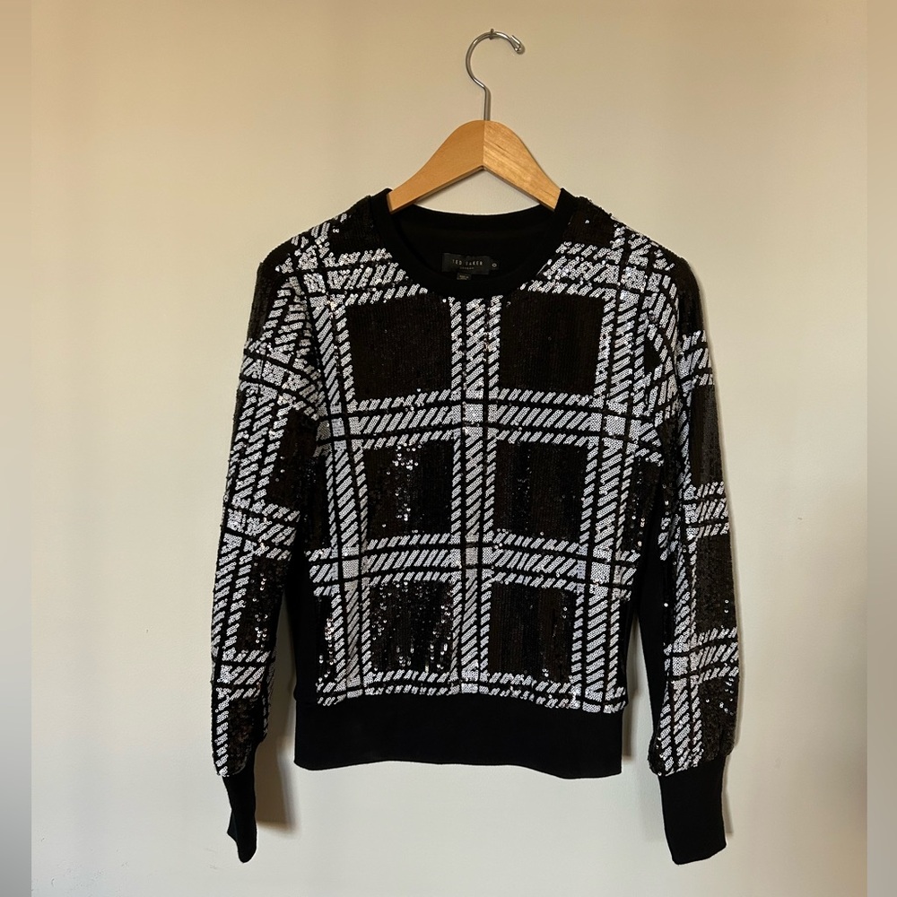 Ted Baker sequin sweater